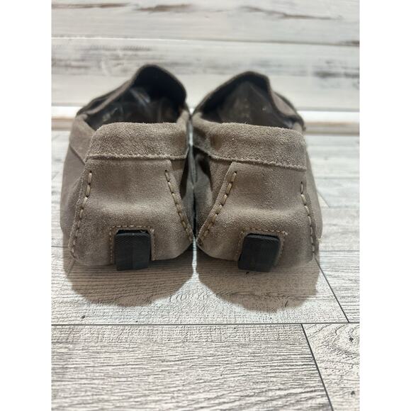 To Boot New York Adam Derrick Suede Driving Shoes Loafers Slip On Gray 9 Italy - Picture 6 of 8